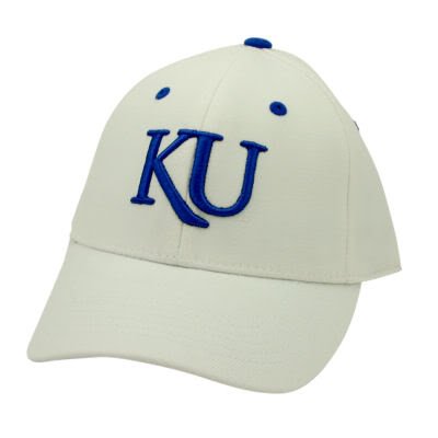 Kansas Jayhawks Adult One-Fit Hat
