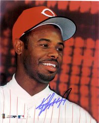 Signed Griffey, Ken Jr. (Cincinnati Reds) 8x10 Photo