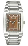 Kenneth Cole Men's KC3665 Reaction Silver-Tone Bracelet Watch