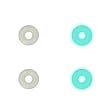 12 Gauge Glow in the Dark O-Ring 4-Pack