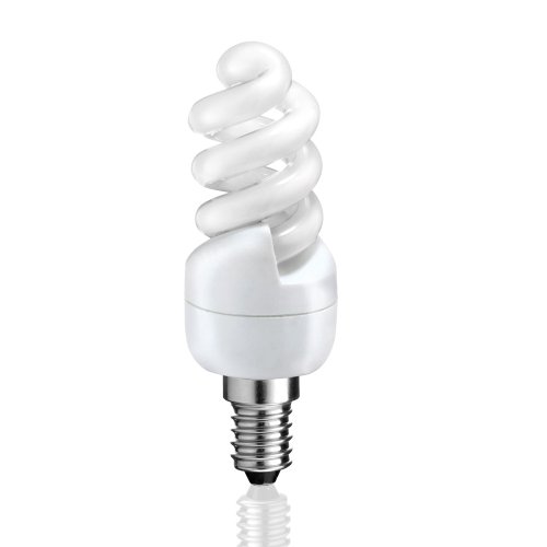 E14 Energiesparlampe in kompakter