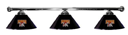 Pittsburgh Pirates Pool Table Light - Chrome Bar