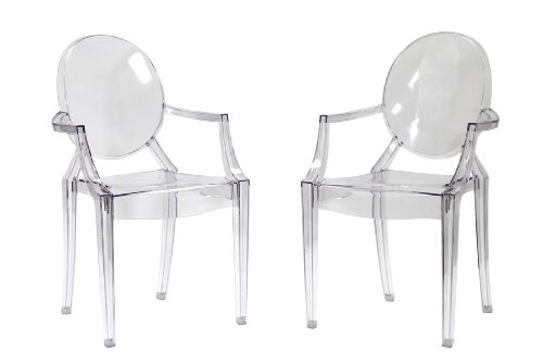 Louis Ghost Arm Chair Set of 10