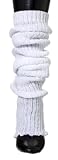 White Leg Warmers by KD dance - Knee Hi's, Elegant, Warm & Fun