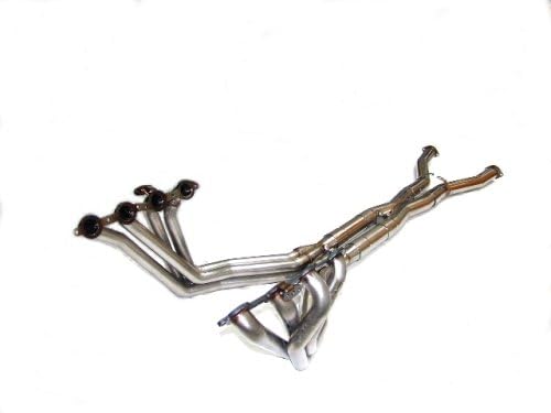 LG 09-13 Corvette C6 ZR1 "Super Pro" 1 7/8" Stainless Steel Long Tube Headers w/ X Pipe - OffRoad