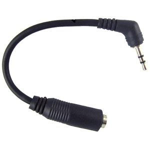 Click here to buy 2.5mm To 3.5mm Stereo Audio Jack Adapter for for Treo 650 680 700wx 700w 700p 750v 755p (2 rings).