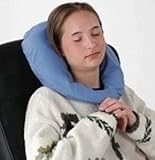C“ Shaped Pillow Blue
