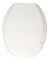 WENKO 102009100 WC-Sitz Mop - Kunststoffbefestigung variabel, Thermoplast, weiß