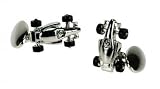 Onyx Designer Cufflinks - Racing Car - For the Formula One Lover
