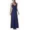 Juniors' Mossimo Supply Co. Long V-Neck Braided Halter Dress - Blue Whale