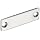 Stainless Steel 304 Strike Counter Plate, Plain Finish, 1-59/64" Length, For JM-50 and JM-45 Sealed Magnetic Catch (Pack of 10)