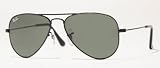 Ray-Ban Aviator Lunettes de soleil 3044 Noir - 3044 L2848 52 00 135