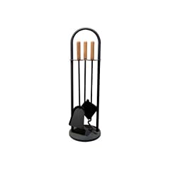 Kamino-Trend 337199 Kaminbesteck 4-teilig, H�he:ca.70 cm, schwarz