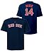 Boston Red Sox Jim Rice Navy Jersey T-ShirtSmall