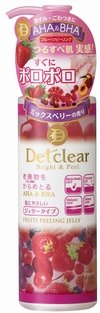DETクリア ブライト&ピール ピーリングジェリー(ミックスベリーの香り) 180ml