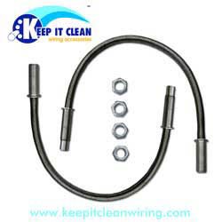 18 Inch Long Stainless Steel Door Loom (1 Pair) Accessories Door Hardware