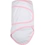The Miracle Blanket Swaddler formerly known as the Amazing Miracle Blanket - White w/ Pink Trim