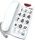 Giant Button Affordable Speaker Phone with Flashing Ringer