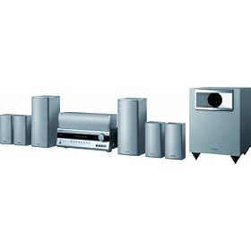 Onkyo HT-S5200 7.1-Channel Home Entertainment Receiver/Speaker Package (with Dock for the iPod®) Silver