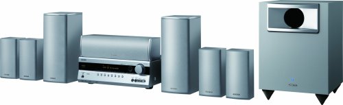 Onkyo HT-S5200 7.1-Channel Home Entertainment Receiver/Speaker Package (with Dock for the iPod®) Silver