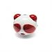 RED PANDA Mini Portable Speaker 3.5mm Plug for iPods, iPhone 1G 2G 3G 3Gs, iPod Touch 1G 2G 3G, iPod Nano, iPod Video/Classic, iPod Shuffle, Zune, MP3, CD, DVD Players, Laptop Notebook Computer(Single Speaker (Many Colors Available))