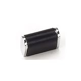 Review Laurey  / Laurey 29mm Leather Knob- polished chrome/ black