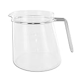 Mono 33301 mono-elllipse Teekanne, Ersatzglas 1.3 Liter mit Griff