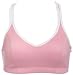 Champion Women's Shape T-Back Sports Bra,Power Pink/White,34C