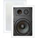 Pyle PDIW67 6 1/2-Inch Two Way In Wall Enclosed Speaker with Directional Tweeter