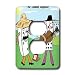Rich Diesslins Funny General - Editorial Cartoons - The Domino Republic - Light Switch Covers - 2 plug outlet cover Image