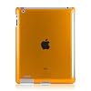HHI iPad 2 Smart Cover Companion Compatible Snap On Slim Polycarbonate Case - Clear Orange (Compatible with Apple iPad 2 Smart Cover, iPad 2nd Generation Smart Cover Companion Case)