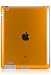 HHI iPad 2 Smart Cover Companion Compatible Snap On Slim Polycarbonate Case – Clear Orange (Compatible with Apple iPad 2 Smart Cover, iPad 2nd Generation Smart Cover Companion Case)