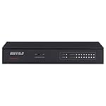 BUFFALO Giga対応 スイッチングHub 8ポート 金属筐体 ブラック LSW5-GT-8NS/BK