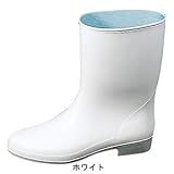 <strong>レインブーツ</strong>　アルファレインL03　ホワイト　23.5cm