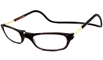 CliC Classic Tortoise Adjustable Front Connect Ready Reader, 1.50