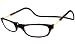 CliC Classic Tortoise Adjustable Front Connect Ready Reader, 2.50