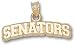 Ottawa Senators Solid 10K Gold ''SENATORS'' Pendant