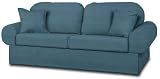 Fairview Denim faux suede Classic Sofa