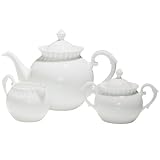 Heirloom Teapot, Sugar and Creamer Set