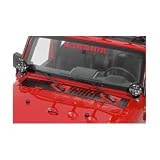 Inner Hood Cowl Cover Powder Coated Black 2007-2010 Jeep Wrangler JK, JK Unlimited # 920EPC
