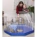 Marshall FC-261 Small-Animal Play Pen Mat/Cover, Colors may Vary