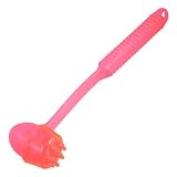 Pink Plastic Antislip Handle Back Arm Body Massage Hammer
