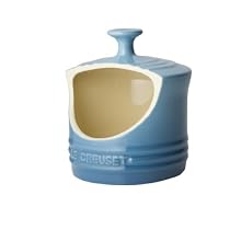 Le Creuset Stoneware 10-Ounce Salt Crock, Caribbean