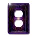 mimulux Fine Art - THE POWER WITHIN meditation NewAge symbolic mystic mysticism spiritual spirituality - Light Switch Covers - 2 plug outlet cover