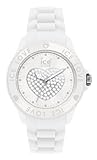 IMAGE OF Ice Watch Quartz, White Dial with White Silicone Band - Women's Watch LO.WE.U.S.10