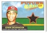 2005 Bowman Heritage Future Greatness Jersey Relics #EE Edwin Encarnacion C - Cincinnati Reds (Piece of Authentic Game Used Jersey) (Baseball Cards)
