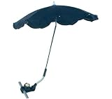 Baby Sun Nursery - MA100/N - Accessoire Poussette - Ombrelle Triple-flexible - Easy Clip - Noir
