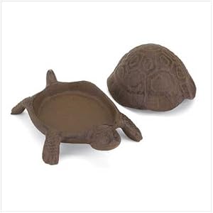 Turtle Spare Key Hider Keyholder Holder Yard Figurine