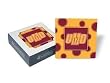 Set of 4 Ceramic Coasters (4"x4") UMD Polka Dot Coaster Set Minnesota-Duluth Bulldogs
