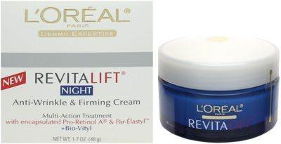 L'Oreal Dermo-Expertise RevitaLift Night Anti-Wrinkle & Firming Cream 1.7 Oz.